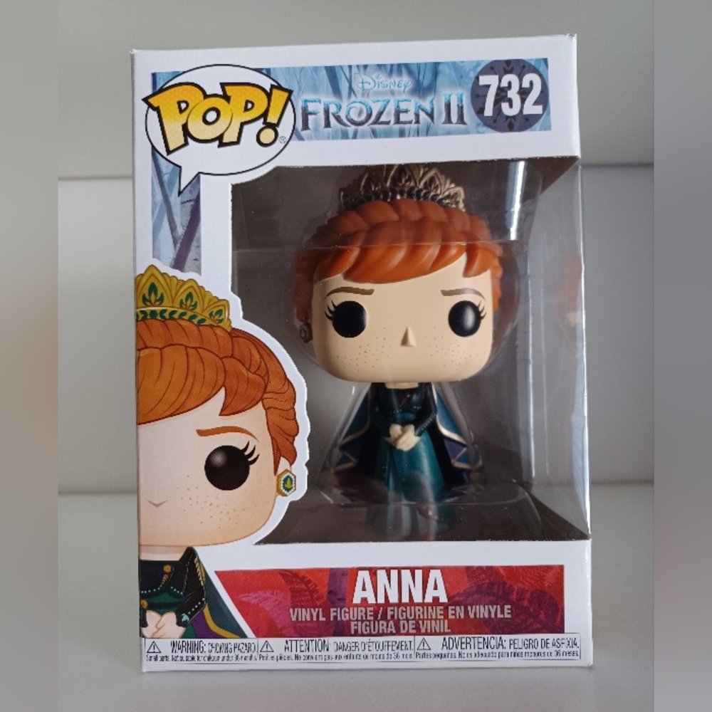 Disney Anna From Frozen II 732 Animation Vinyl Figure Funko Pop Collectible Toy